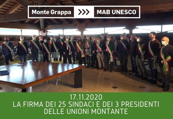 Dossier di candidatura MAB UNESCO, la firma dei Sindaci 